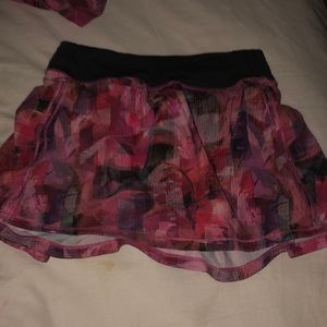lululemon tennis skirt
